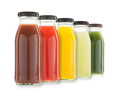 Glass Juice Storage Containers, Beverage Juice Glass Bottle