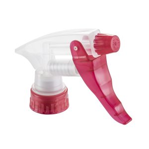 Red and clear spray nozzle