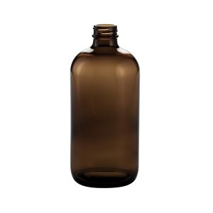 brown glass jar