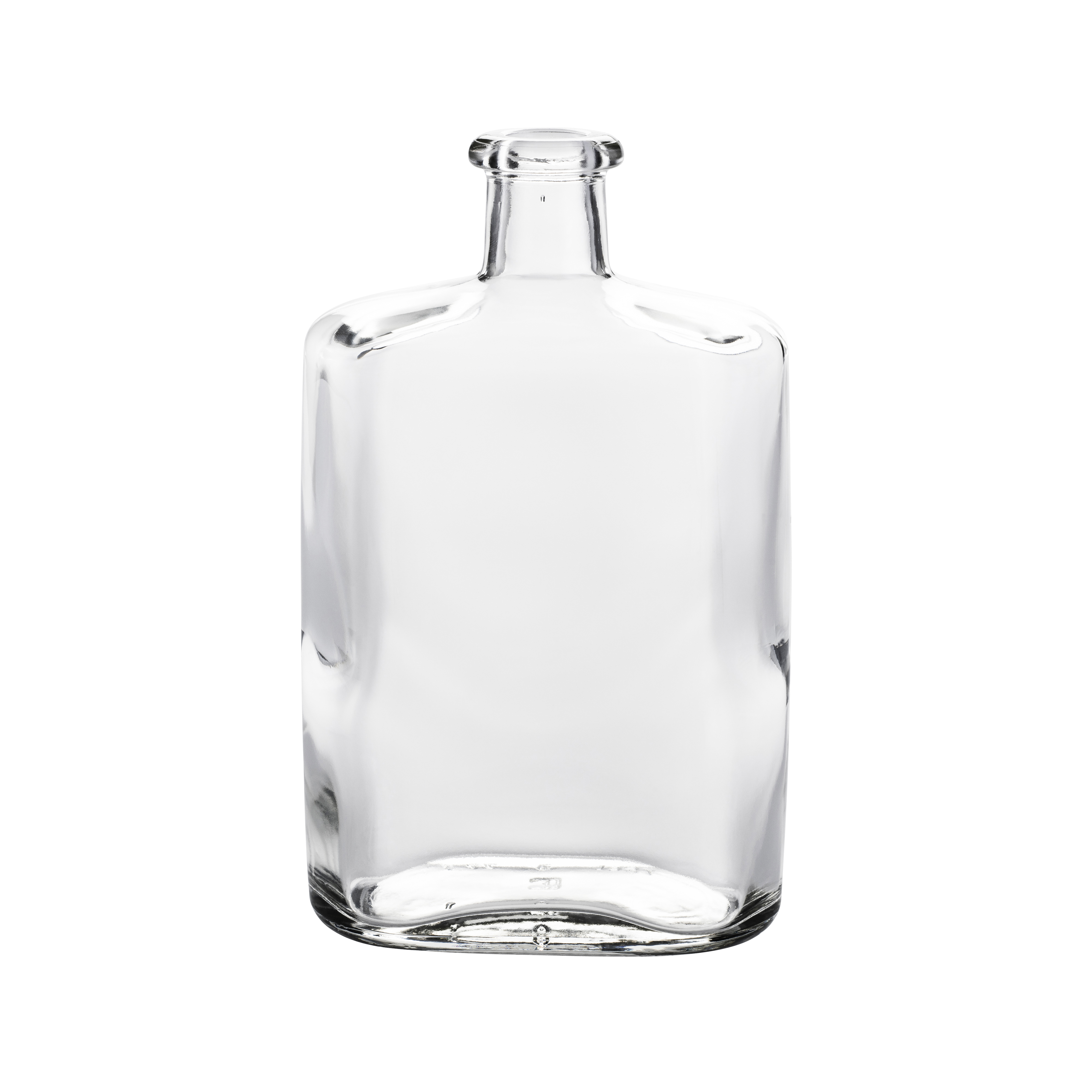 375 ml Flask Glass Bottle with Tamper Evident Cap