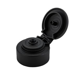 Black click sealed cap