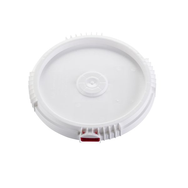 Plastic lid with circular base