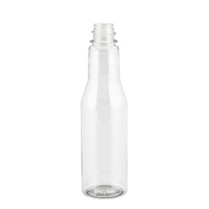 Slim plastic bottle container