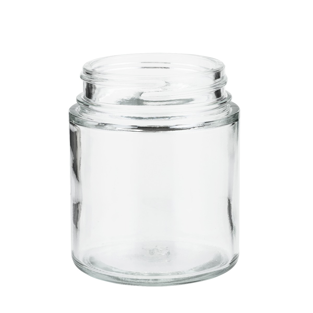3 oz. flint glass straight sided jar, 53-400