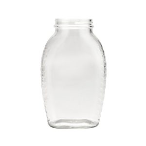 Wide glass container