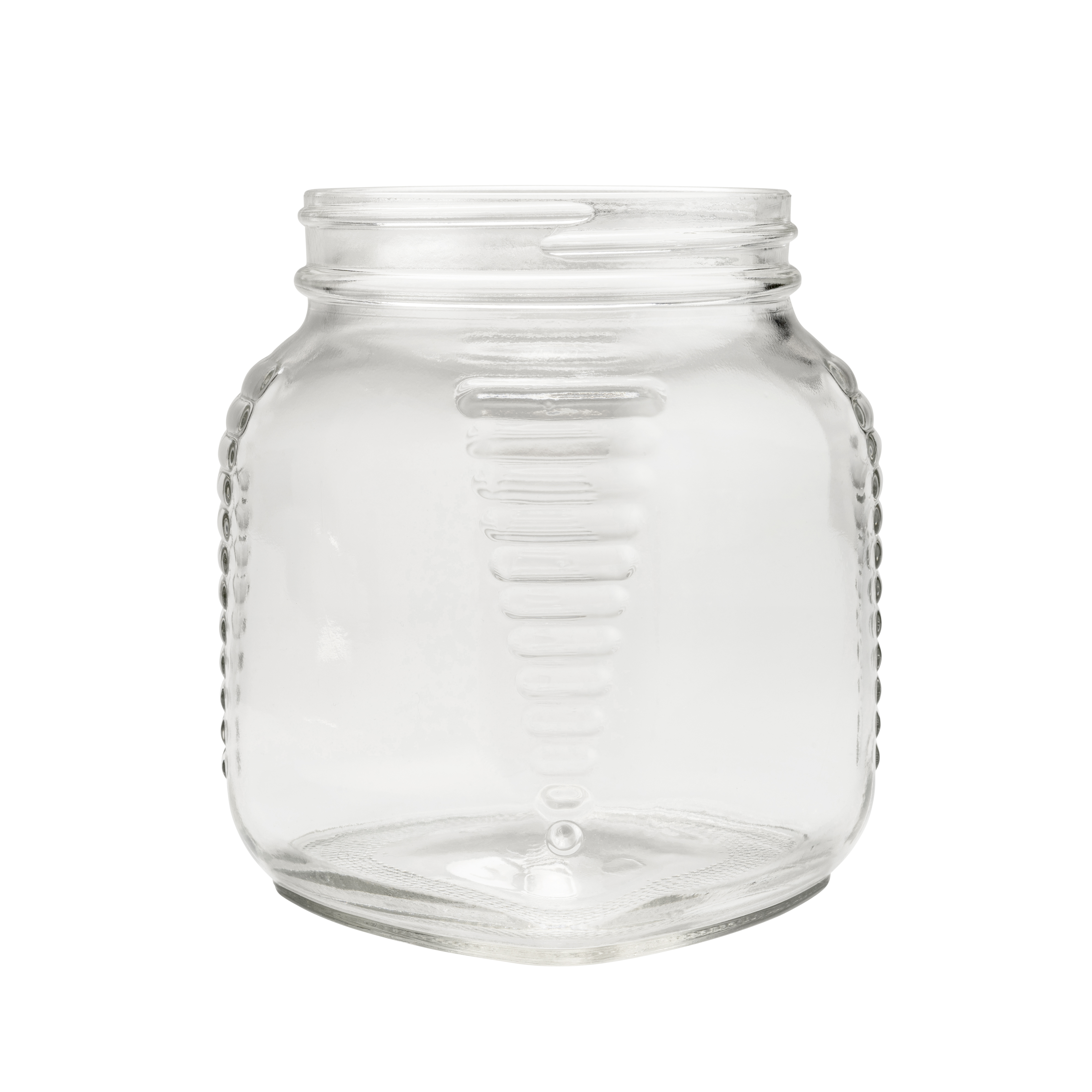 Small Glass Jar with Lid 30.5 oz.