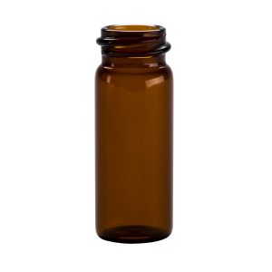 Brown glass container