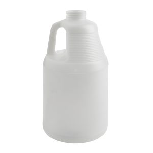 natural HDPE round jug